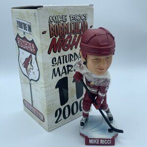 Mike Ricci #40 Arizona Coyotes Bobblehead Collectible NHL Hockey Memorabilia